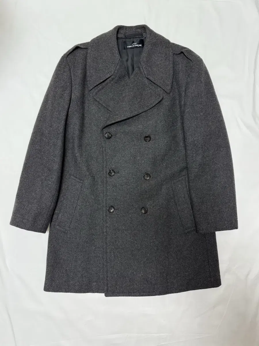 90's tricot Comme des Garcons pea coat